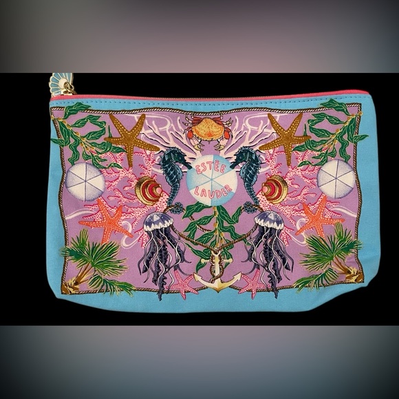 Estee Lauder Multicolor Cosmetic Bag - Picture 2 of 9